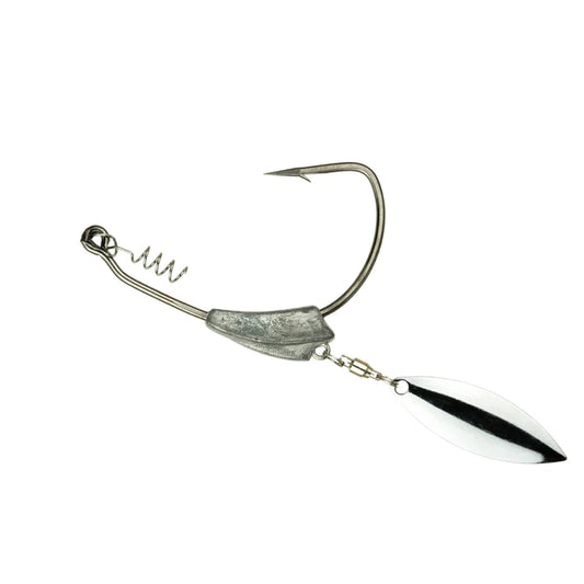 6th Sense Anzuelo Offset Bladed Keel Weighted Hook - 4/0 (2 unidades)