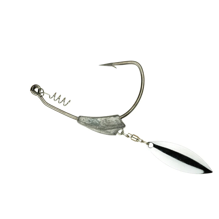 6th Sense Anzuelo Offset Bladed Keel Weighted Hook - 5/0 (2 unidades)